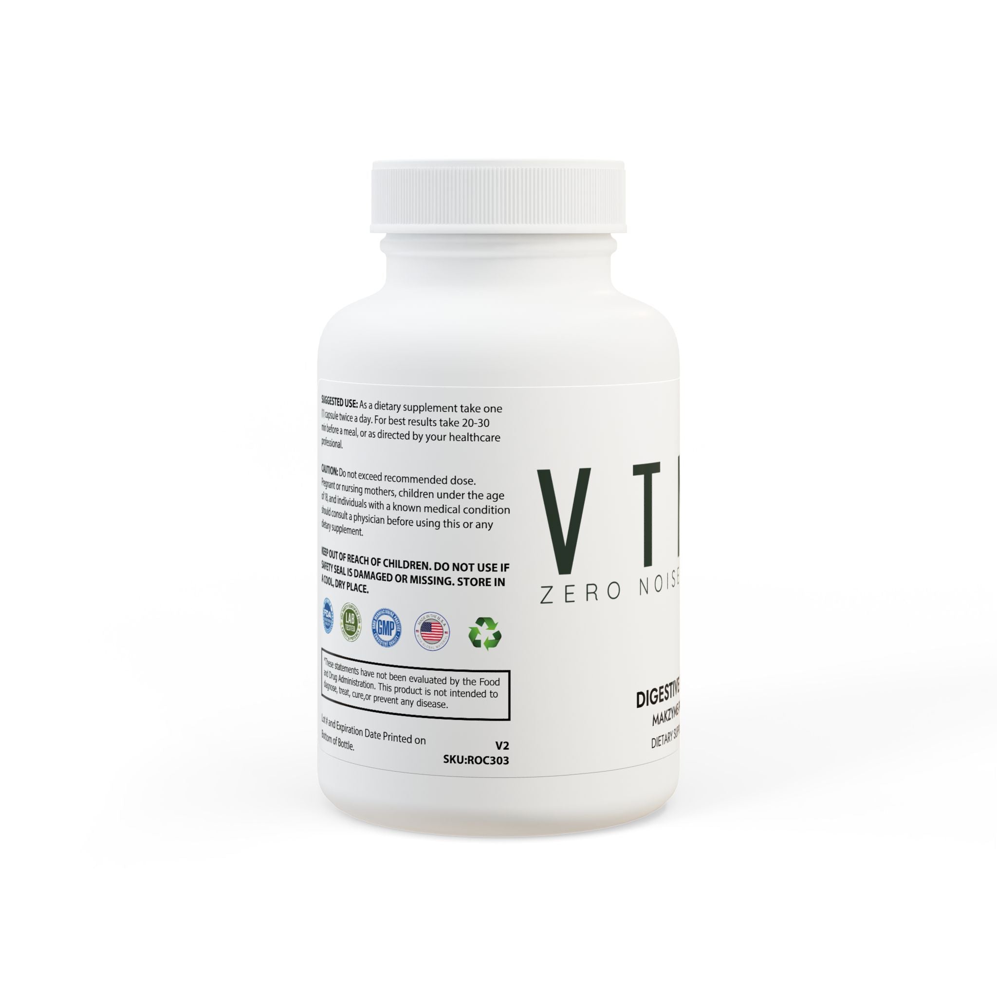 Digestive Enzyme Blend Supplement (60 Capsules)