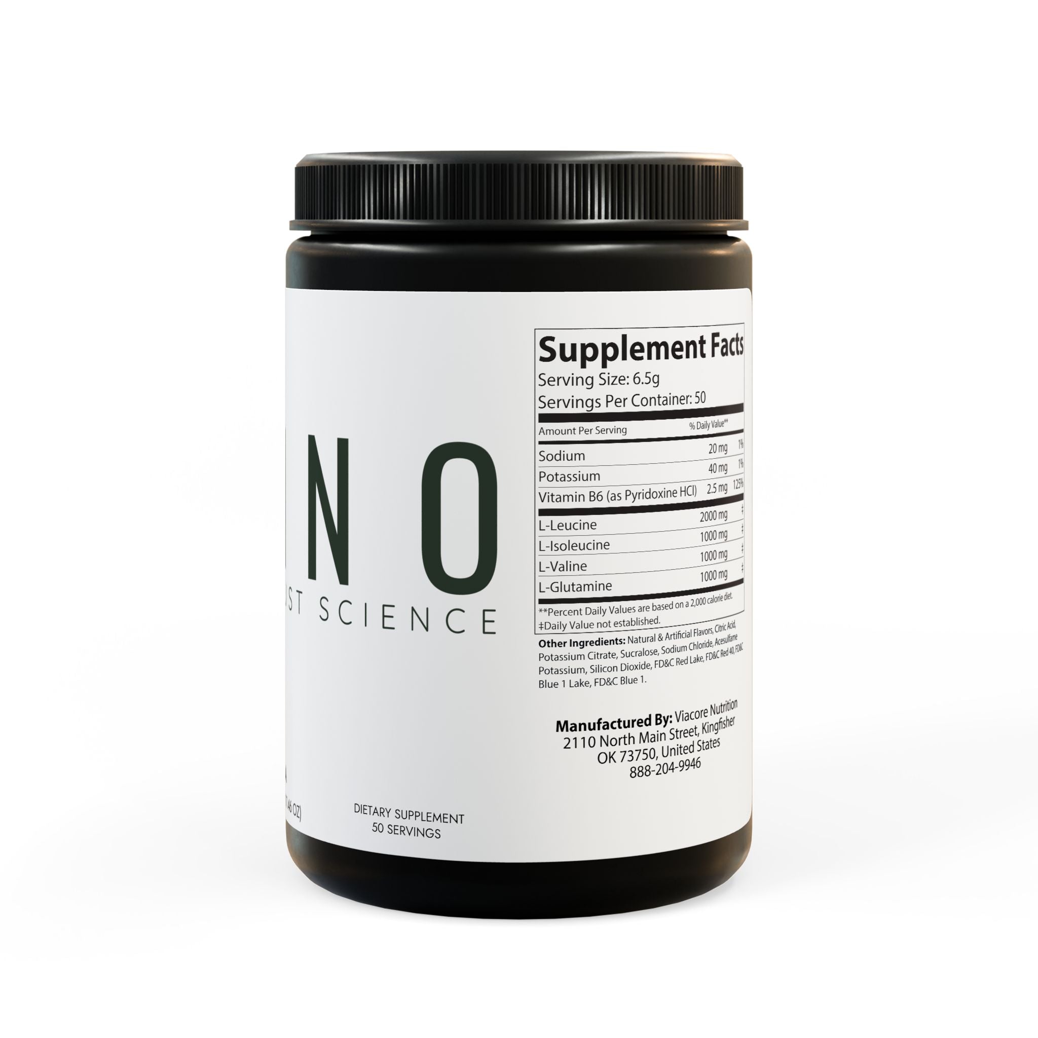 BCAA Supplement, Grape (325g, 11.46oz, 50 servings)