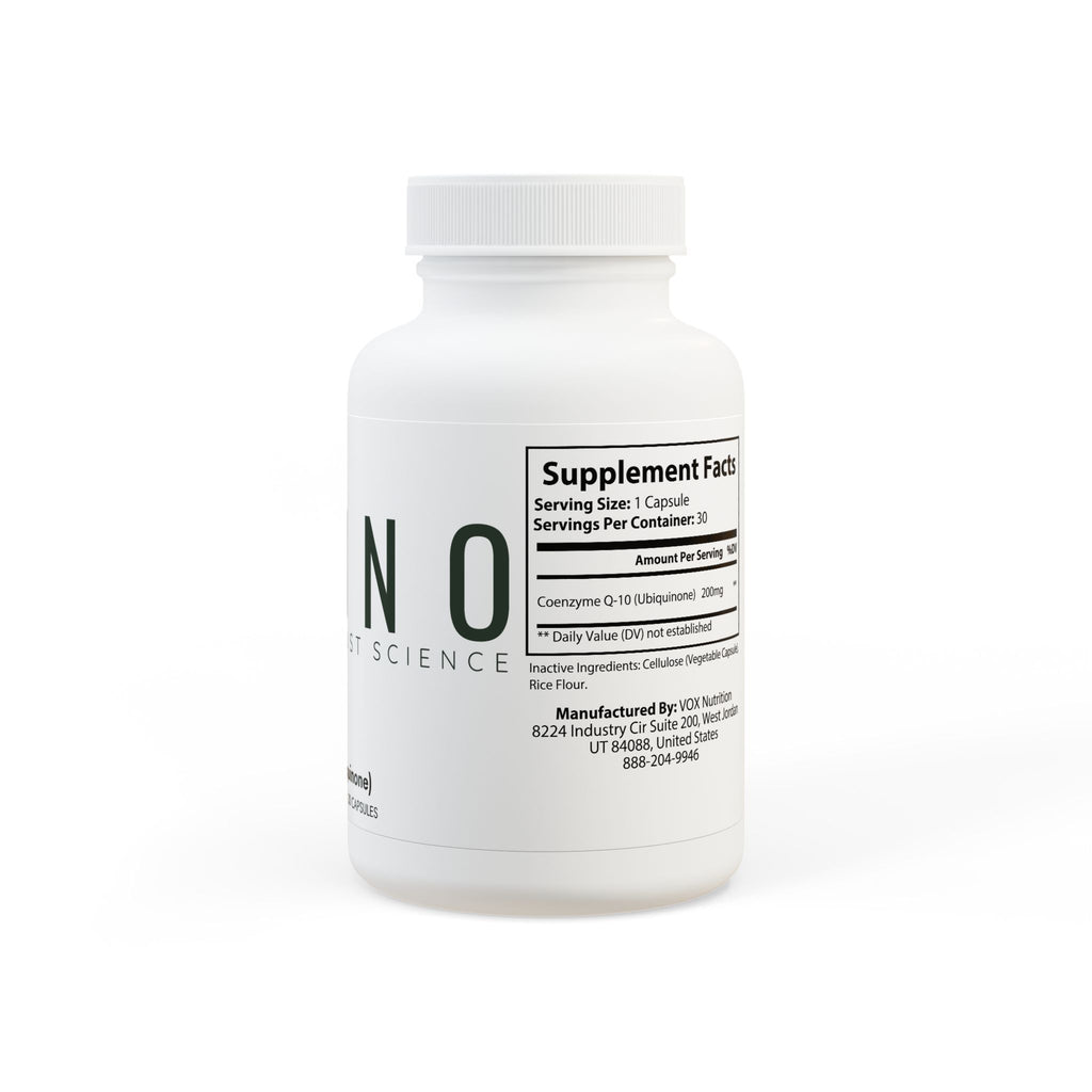 CoQ10 (Ubiquinone) Supplement (30 Capsules)