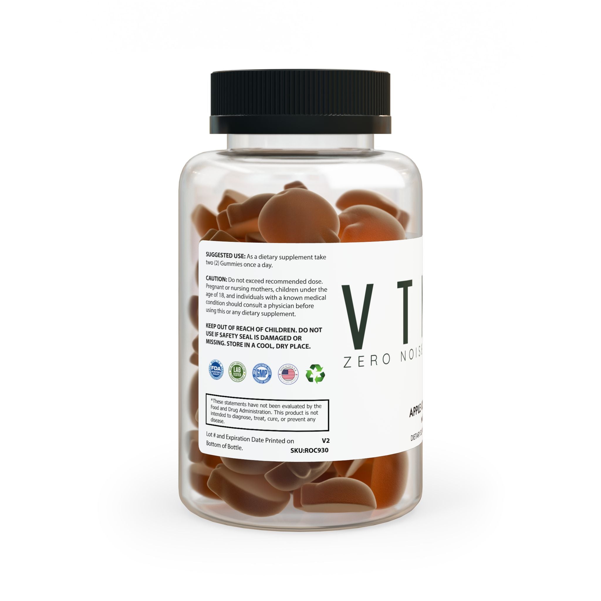 Apple Cider Vinegar Gummies (60 Gummies)