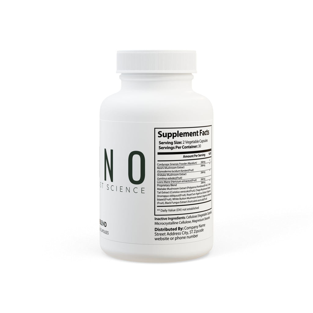 Mushroom Blend Supplement (60 Capsules)