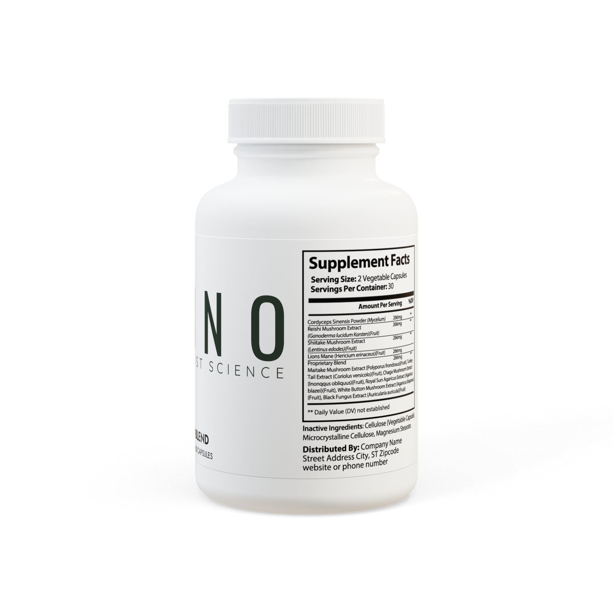 Mushroom Blend Supplement (60 Capsules)